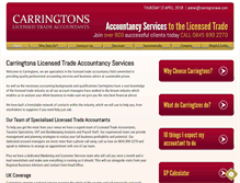 Tablet Screenshot of carringtonsuk.com